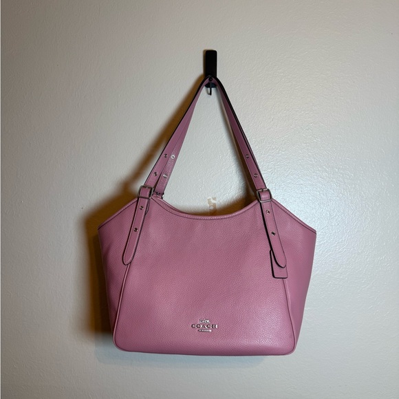 Coach MEADOW SHOULDER BAG in True Pink‎ - Picture 2 of 7